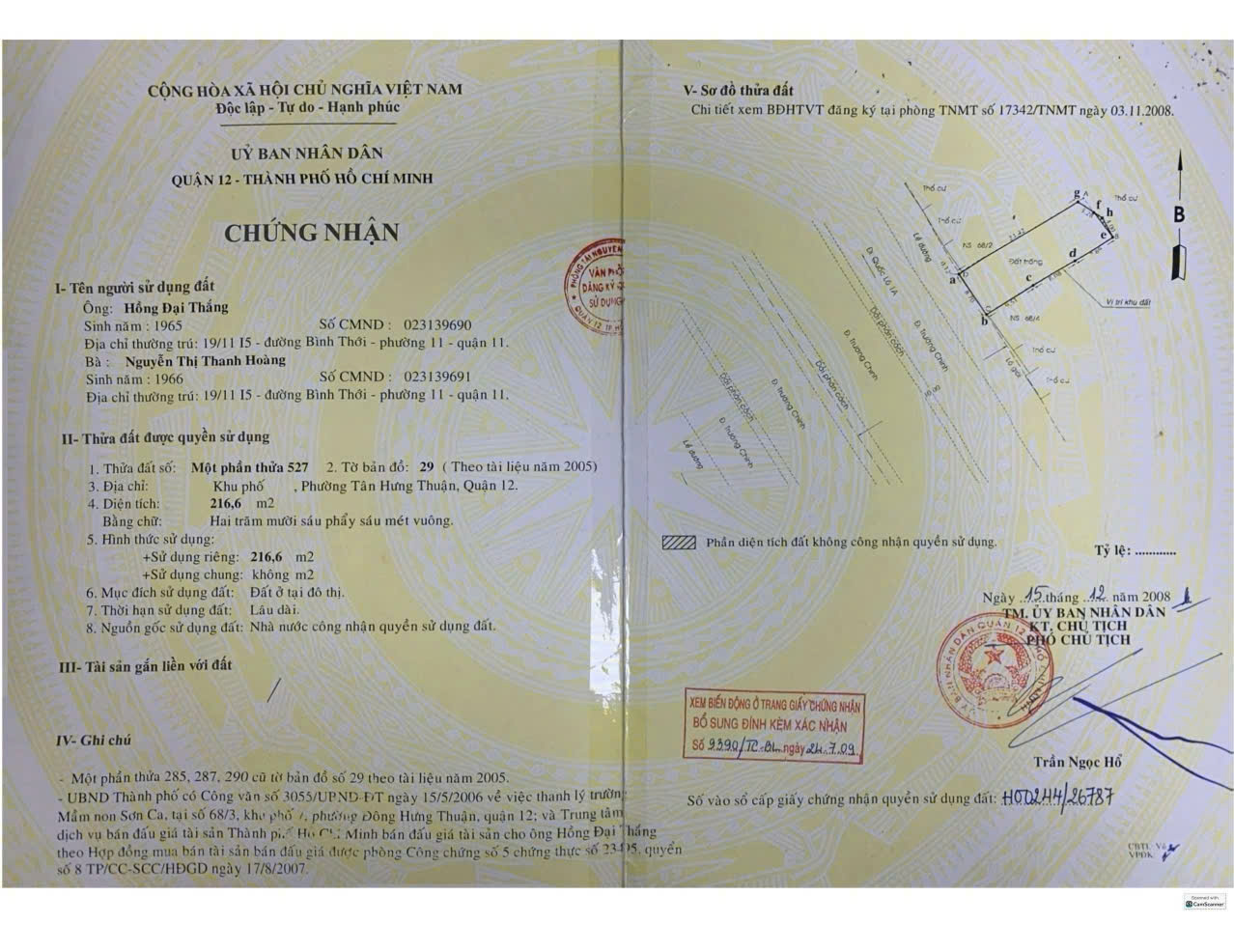  NHÀ (9x25) MẶT TIỀN TRƯỜNG CHINH – P. ĐÔNG HƯNG THUẬN, QUẬN 12 GIÁ RẺ 