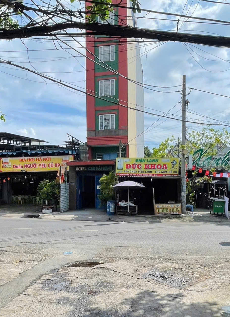  BÁN GẤP KHÁCH SẠN 16P MẶT TIỀN HIỆP THÀNH, Q12 – DOANH THU ỔN ĐỊNH CHỈ 13.5 TỶ! 