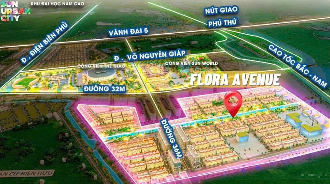  CƠ HỘI HIẾM: CHỈ TỪ 1,2 TỶ CHO MỘT CĂN LIỀN KỀ 3,5 TẦNG TRUNG TÂM DỰ ÁN SUN HÀ NAM – SÁT 32 TOÀ CHUNG CƯ, TIỀM NĂNG KINH DOANH ĐỈNH CAO 