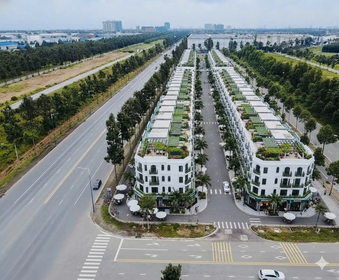  Nhà phố, Shophouse tại dự án Golden Boulevard nhà phố liền kề tại TTHC Bình Dương, tiện ích gần KCN Vsip2  – KCN Mỹ Phước 3 – Cao tốc Tân Vạn – Mỹ Phước. 