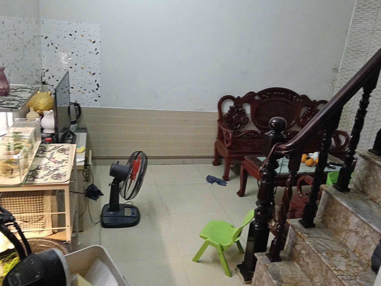  Cho thuê nhà nguyên căn – Ngõ Lương Sử 25m² x 3 tầng, 2 phòng ngủ, 3 vệ sinh,  9 triệu 