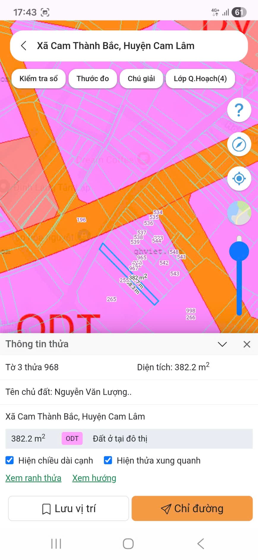  ĐẦU TƯ SINH LỜI - Chính Chủ Cần Bán Lô Đất Xã Cam Thành Bắc, Cam Lâm, Khánh Hòa 