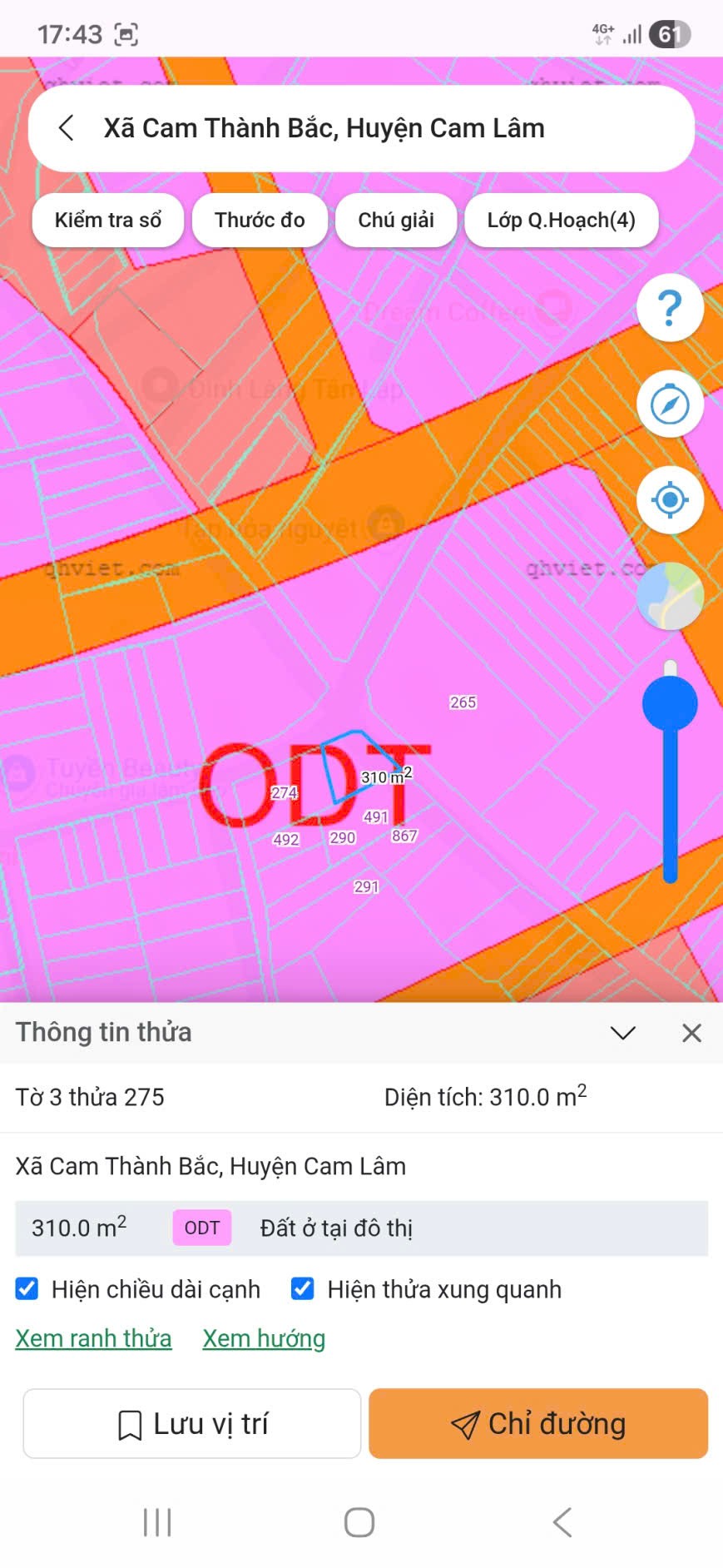  ĐẤT ĐẸP - GIÁ ĐẦU TƯ  - Cần Bán Lô Đất Tại Xã Cam Thành Bắc, Cam Lâm, Khánh Hòa 