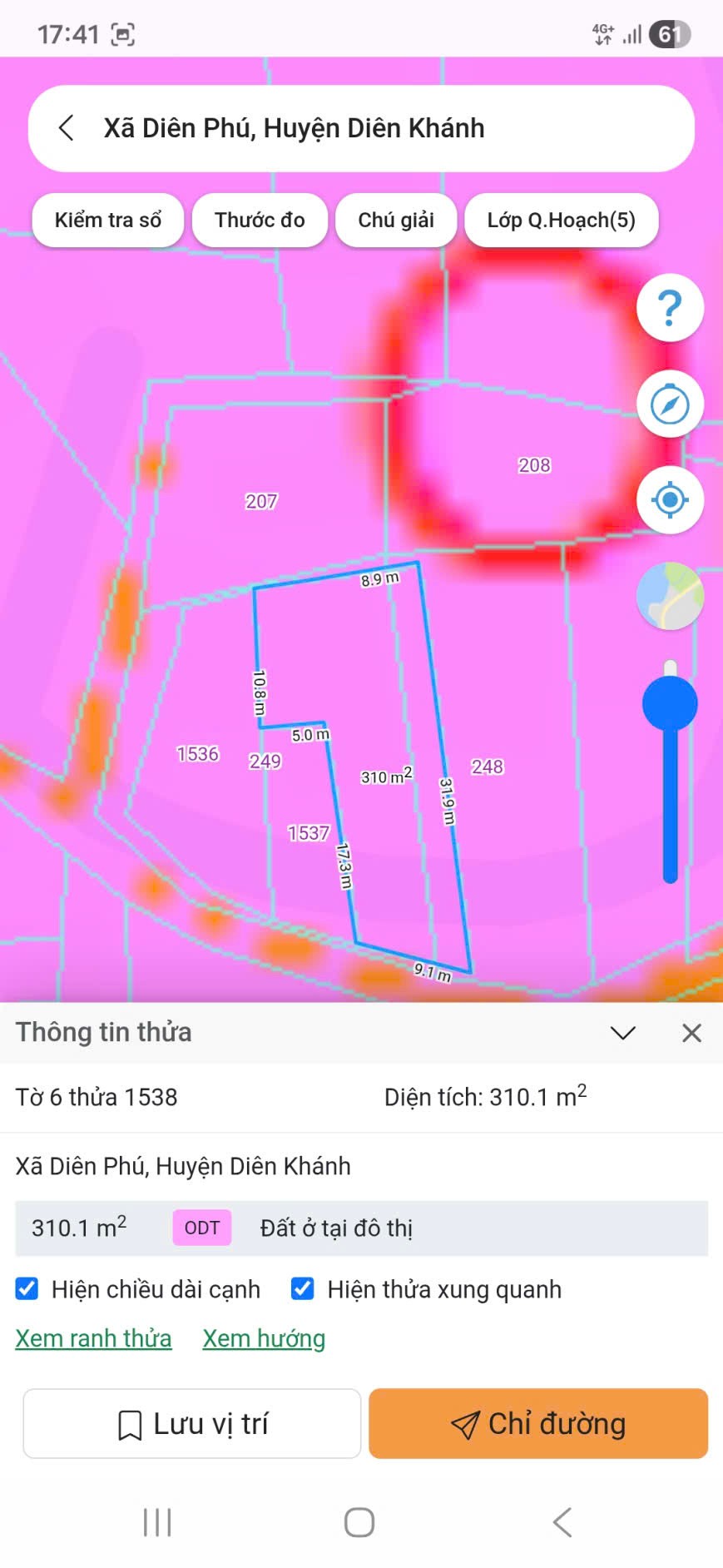  HOT HOT - Chính Chủ Cần Bán Đất Tại Xã Diên Phú, Diên Khánh, Khánh Hòa 