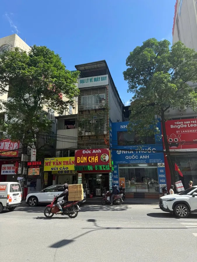  ????MP VŨ TRỌNG PHỤNG - VỈA HÈ ĐÁ BÓNG - 60M2 X 5T- KD ĐỈNH - 40.8 TỶ???? 