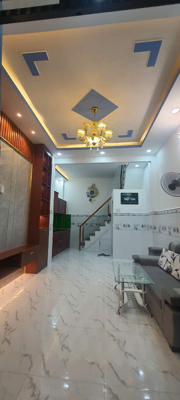  Nhà 1lầu mới full nội thất 523 Tùng Thiện Vương P12Q8 