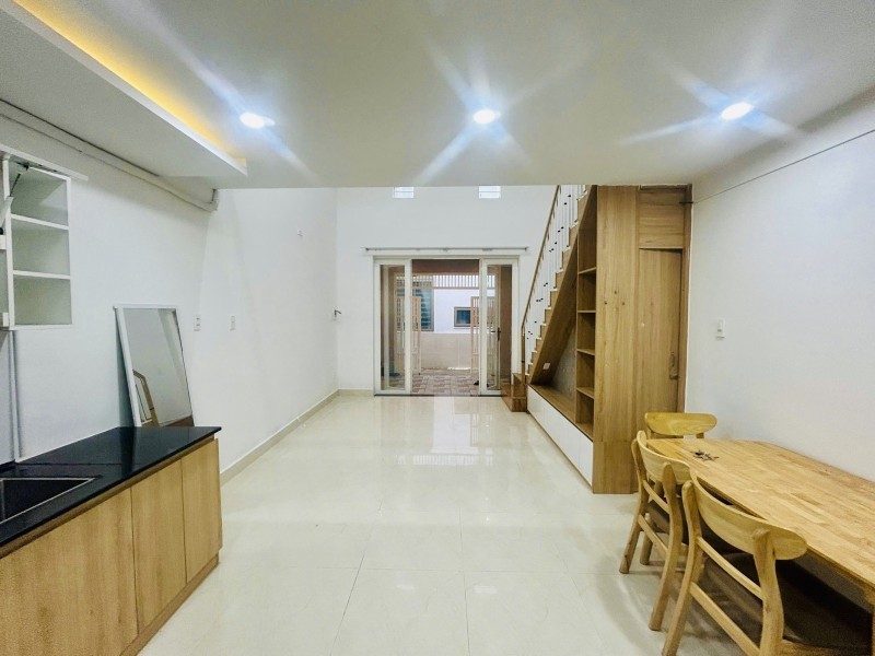  ♣ Kiệt 3m Lê Thanh Nghị, gần Chợ Hòa Cường, 57m2, lửng đúc đẹp, 4.15 tỷ 