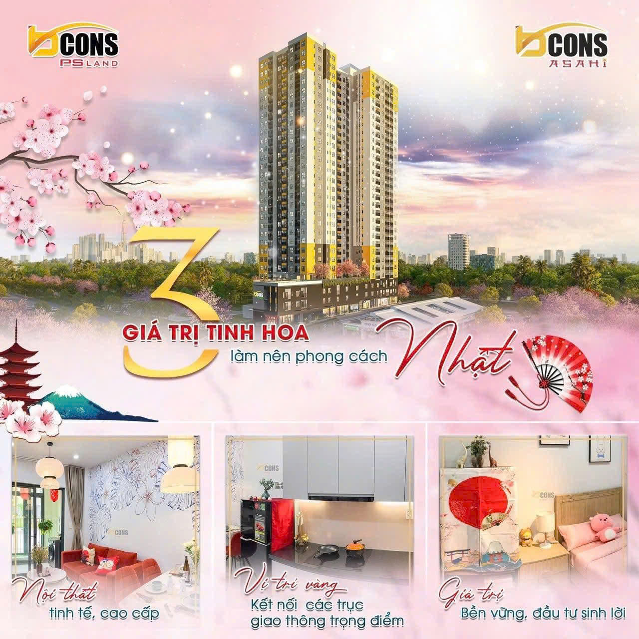  Bcons Asahi - 2 phòng ngủ góc - giá full 2.8 tỷ - hàng chính chủ 