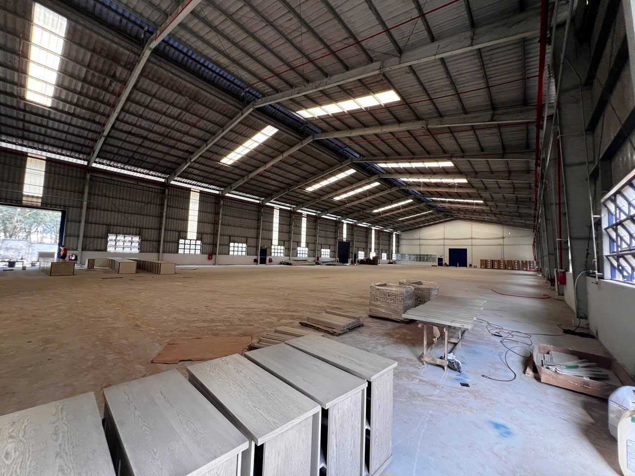  CHO THUÊ NHÀ XƯỞNG 2.800m² BẾN CÁT – BÌNH DƯƠNG (PCCC TỰ ĐỘNG – ĐIỆN 320kVA) 