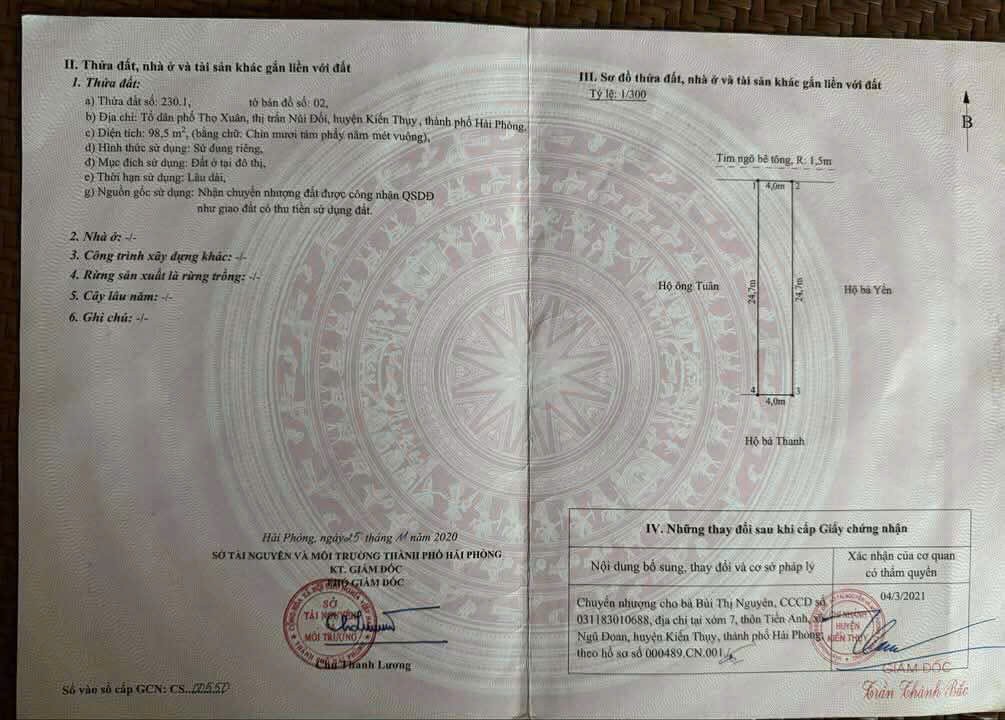  LÔ ĐẸP TRUNG TÂM NÚI ĐỐI – 98.5M² – GIÁ CHỈ 16,X TRIỆU/M² – ZALO 0567 222 555 