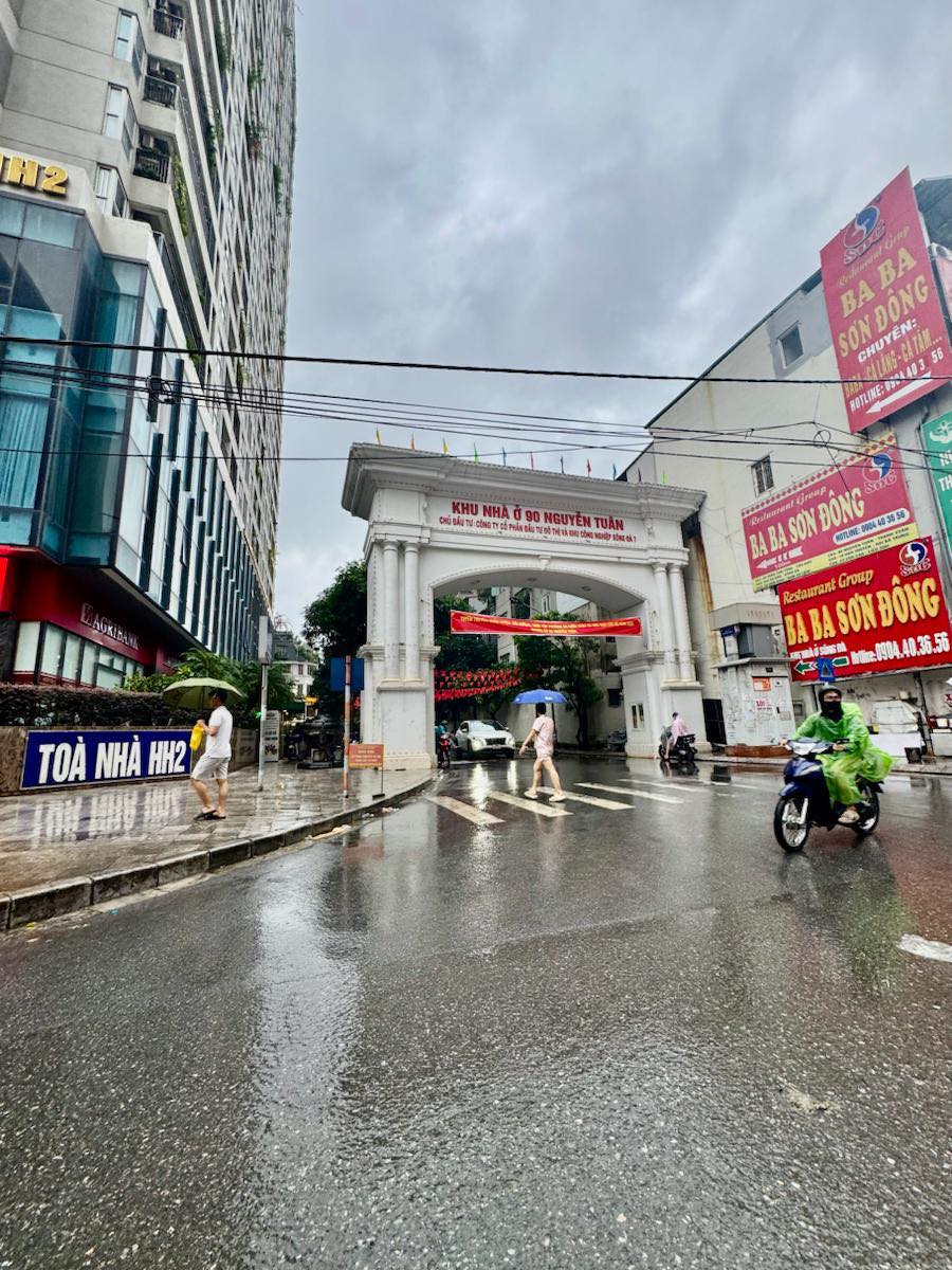  Tòa tiếp giáp 90 Nguyễn Tuân, 2 mặt thoáng, 3 xe con tránh, 60m, 18.9 Tỷ, 6 tầng thang máy 