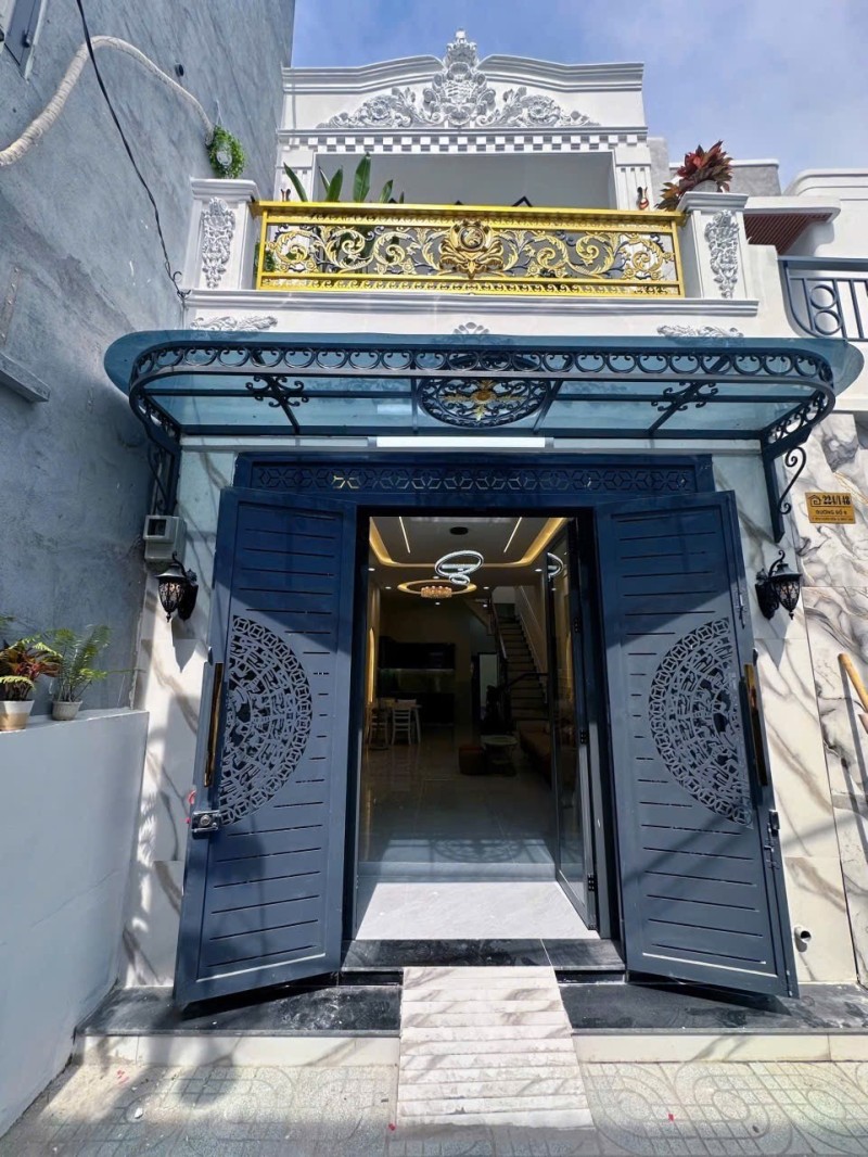  Nhà Rất Đẹp 66m2 Chỉ 5,757 Tỷ 3PN (1 PN Trệt)–Đường 4m – Giáp Tân Phú 