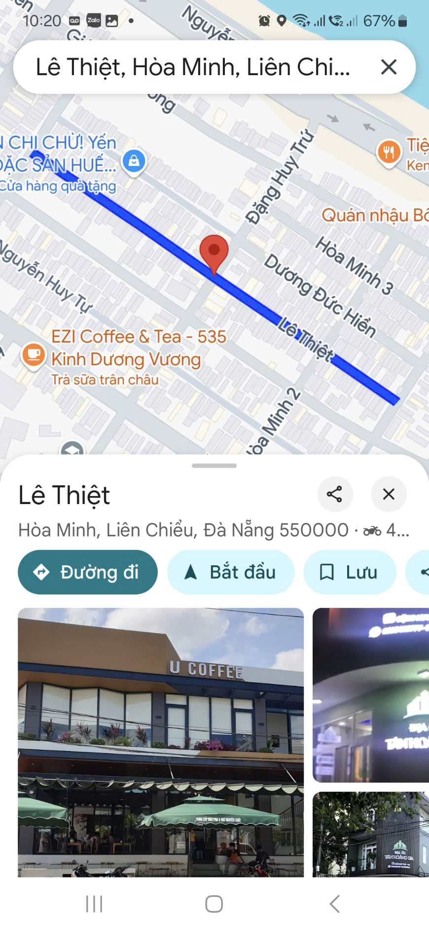  Bán đất MT đường Lê Thiệt - Hoà Minh - Đà Nẵng 