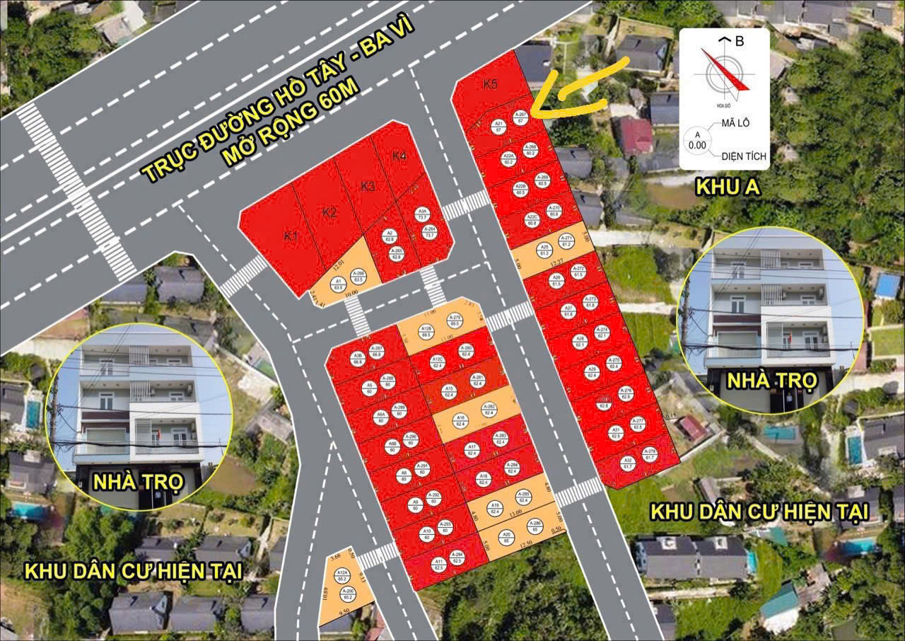  Ngay tại Cổ Đông - Hoà Lạc, lô đất 67m2 sát trục Hồ Tây - Ba Vì sắp mở, mà giá chỉ 1.xx tỷ 