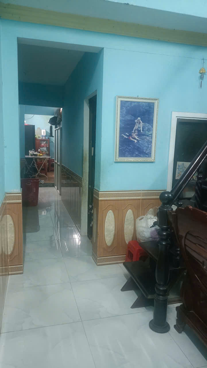  # Nhà đường nhựa 6m, gần Âu Cơ, 64m2, lửng đúc, 3PN, sân rộng, kinh Doanh tốt 