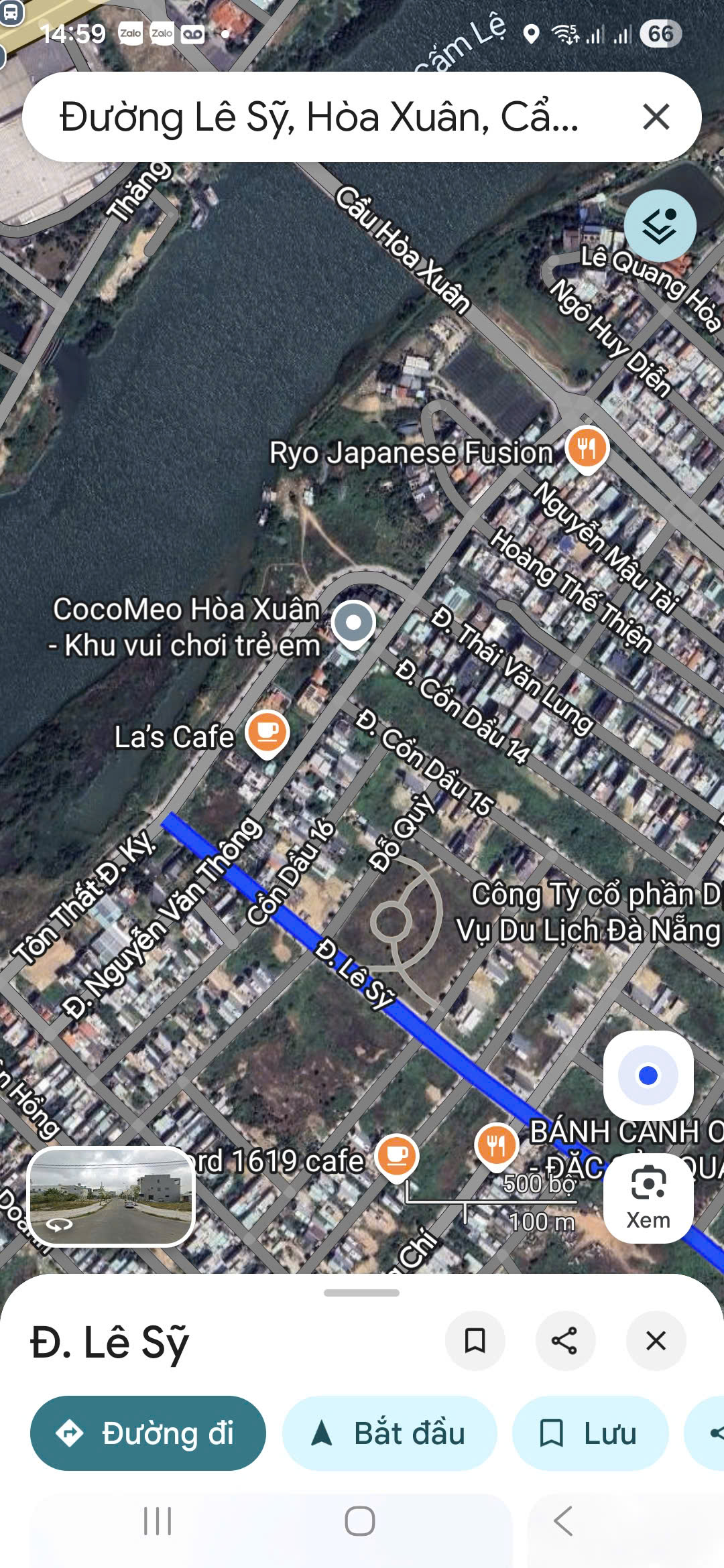  BÁN ĐẤT ĐƯỜNG LÊ SỸ - SÁT SÔNG - VỊ TRÍ CỰC ĐẸP 