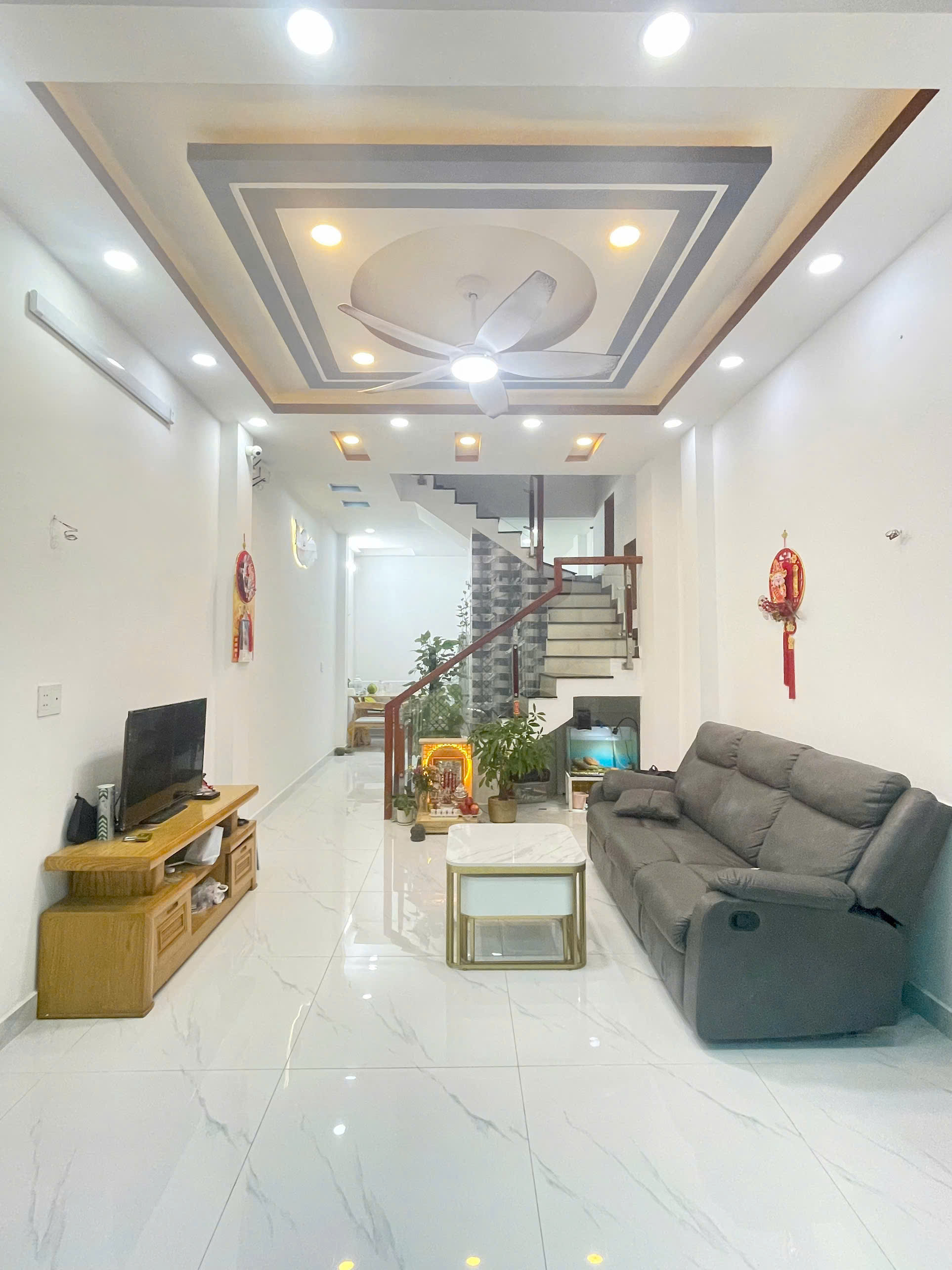  Nhà 4 tầng 2 MT hẻm đường Tám Danh P.Chánh Hưng. Giá 9,2 tỷ TL 