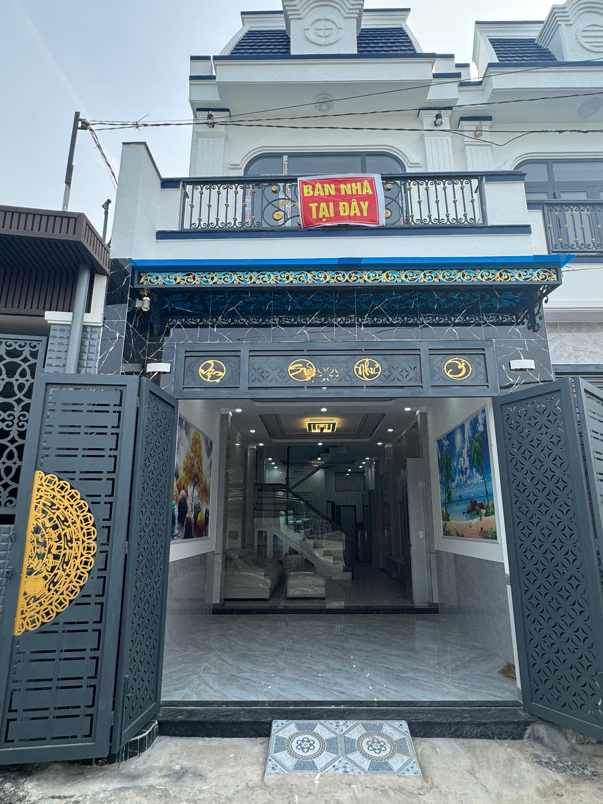  Bán nhà 1 Trệt 1 Lầu P.Biên Hòa,SHR đường 2 ô tô thông,ngay chợ nên buôn bán tốt 