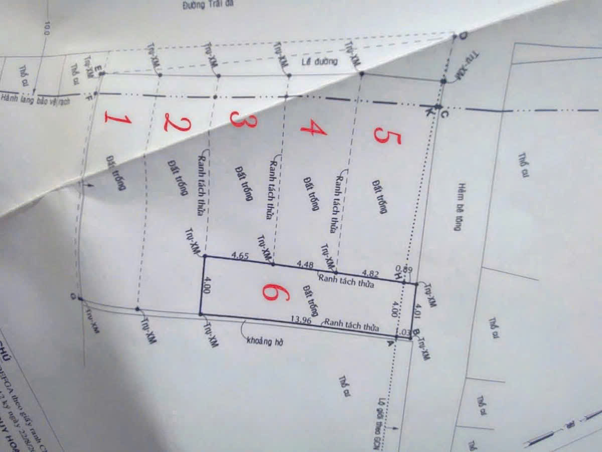  SỈ GẤP 6 LÔ ĐẤT SHR THẠNH LỘC 02 – CÁCH QL1A CHỈ 79M – GIÁ SIÊU MỀM 