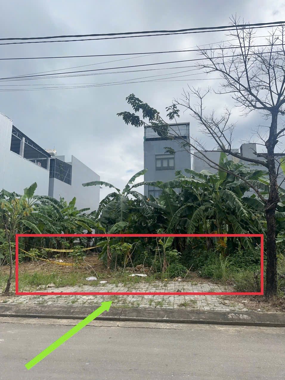  Bán đất MT Bàu Mạc 20 - Lô kẹp cống 1,5m bên hông xây nhà thoáng mát 