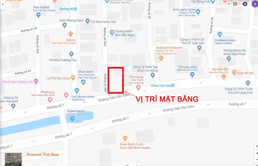  Giá Tốt: Mặt Bằng Kd Góc 2 Mặt Tiền Dt: 350m2 Ngay Kcn Pouyuen -Số 484 Trần Văn Giàu, Bình Tân 