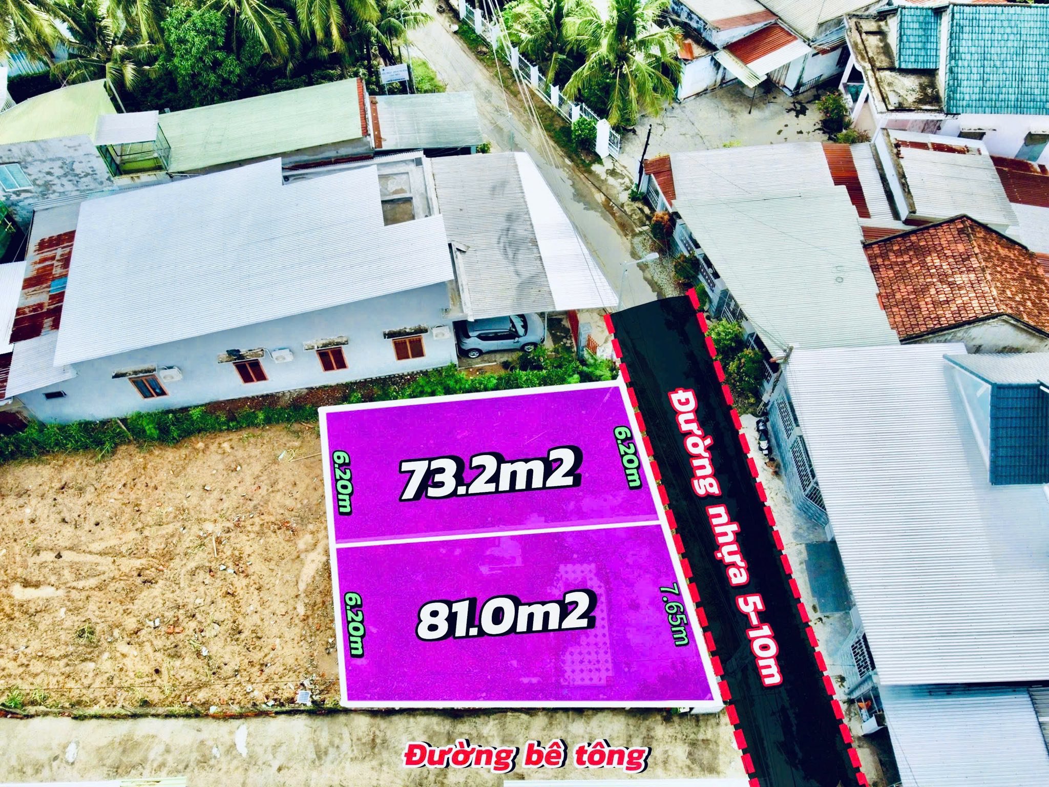  BÁN 2 LÔ ĐẤT DIÊN THẠNH, DIÊN KHÁNH, KHÁNH HOÀ (CÁCH NHA TRANG 12km) 