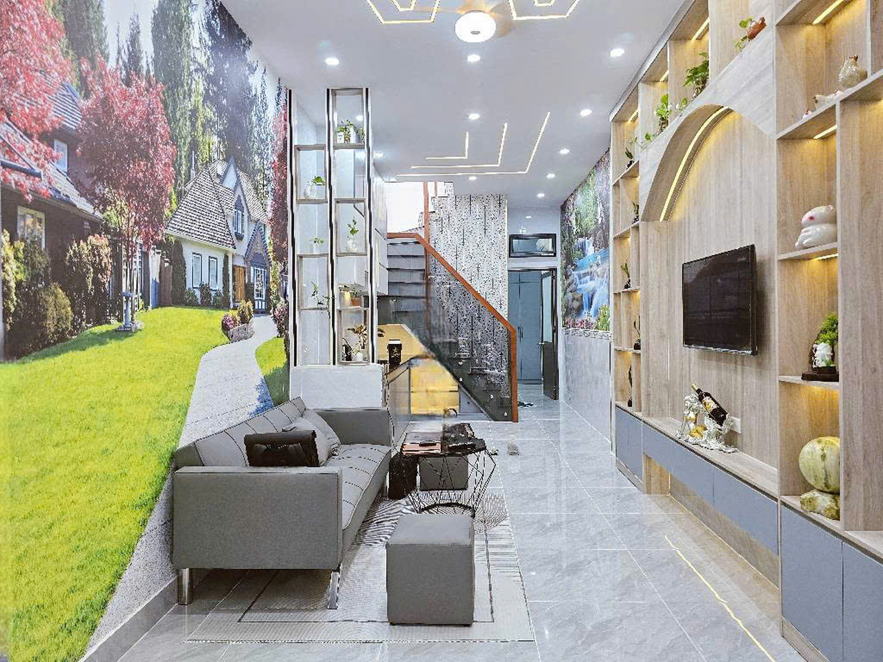  O1672 ???? Nhà mới 2 tầng Trần Bá Giao GV, SHR, Vuông, HXH, 3x13m, 4.x tỷ 