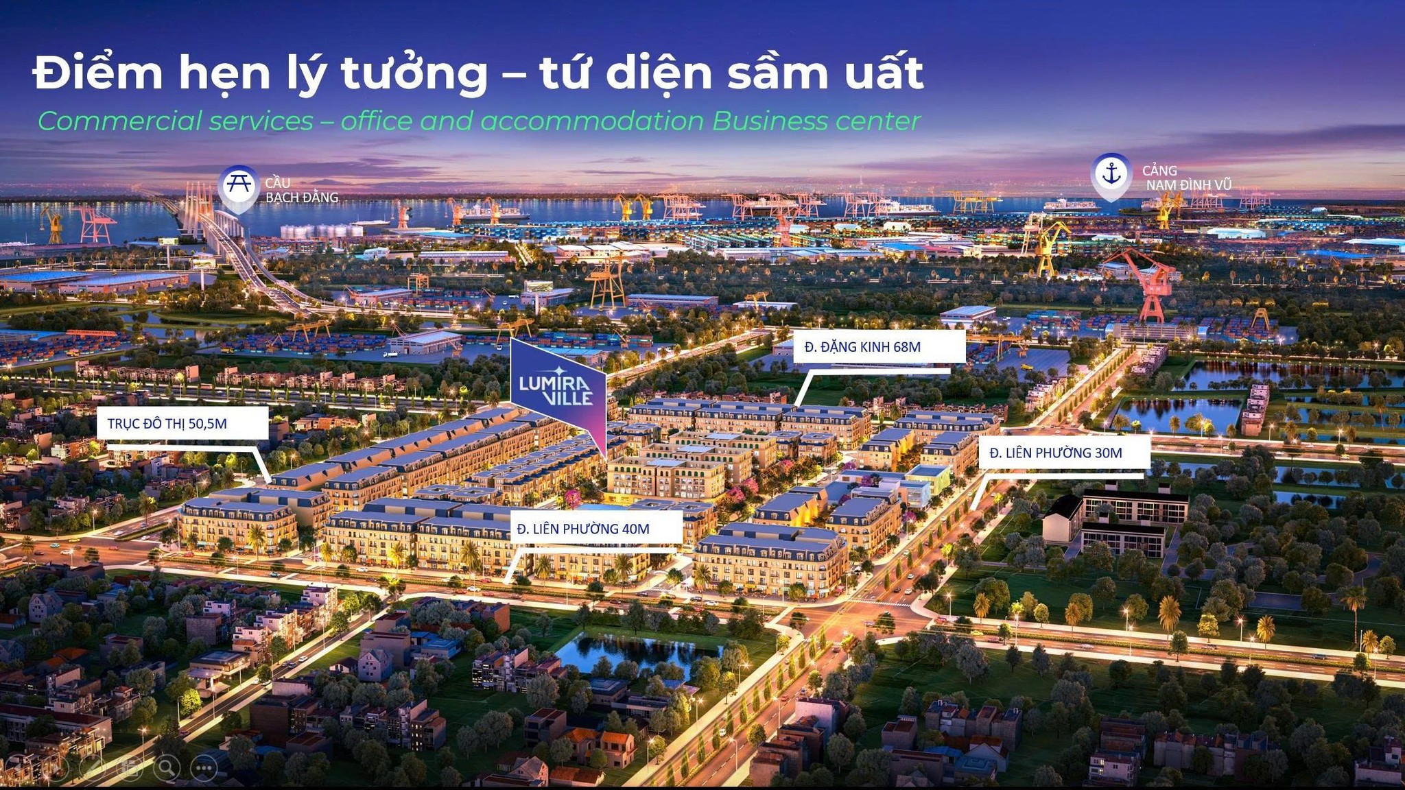  ĐẠI LÝ PHÂN PHỐI F1 DỰ ÁN LUMIRA VILLE HẢI PHÒNG 