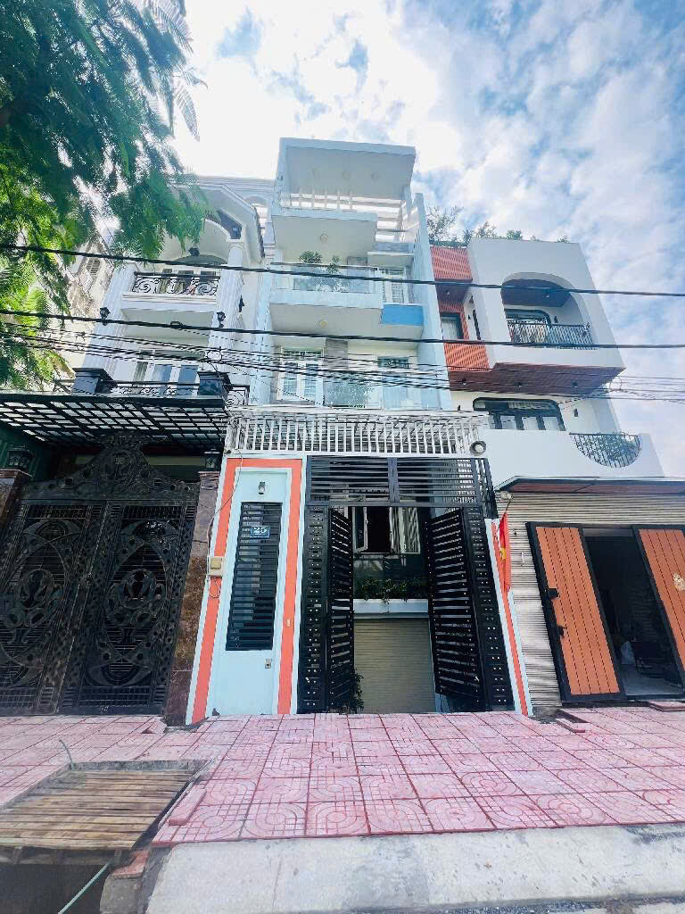  BÁN NHÀ MẶT TIỀN 12M, 90M2 5 TẦNG, KDC NAM HÙNG VƯƠNG - BÌNH TÂN 