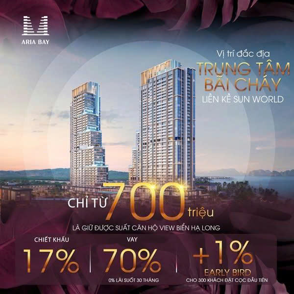  HOT! SUẤT NGOẠI GIAO 2,6 TỶ! CĂN HỘ SÁT BIỂN HẠ LONG, TMDV SỞ HỮU LÂU DÀI, BÃI TẮM RIÊNG 