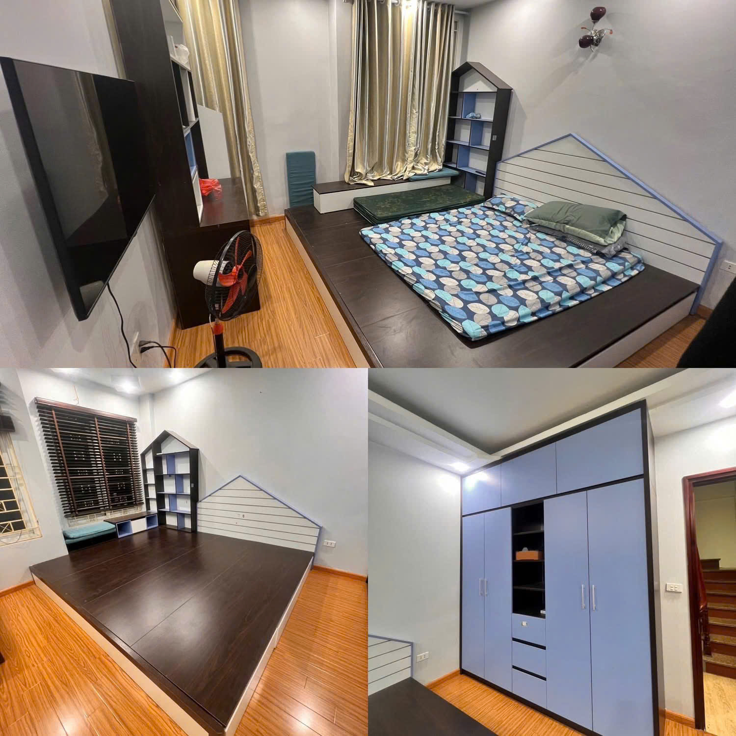  Cho thuê nhà 296 Minh Khai 40m² × 5 tầng, 3 ngủ khép kín. 13.5tr/tháng 