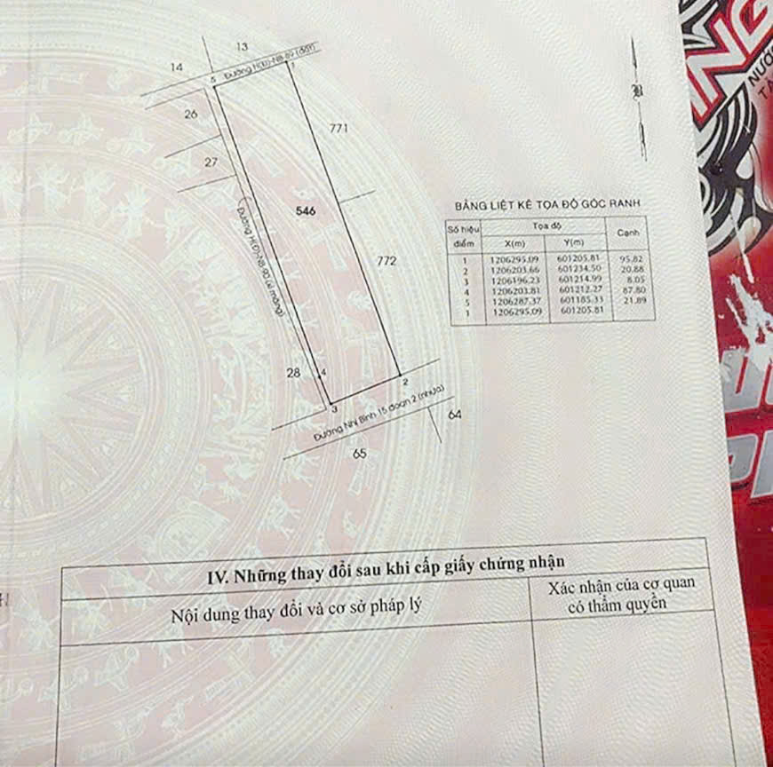  SIÊU PHẨM (21x100) 3 MẶT TIỀN NHỊ BÌNH 15 – ĐƯỜNG CONTAINER – GIÁP Q12 