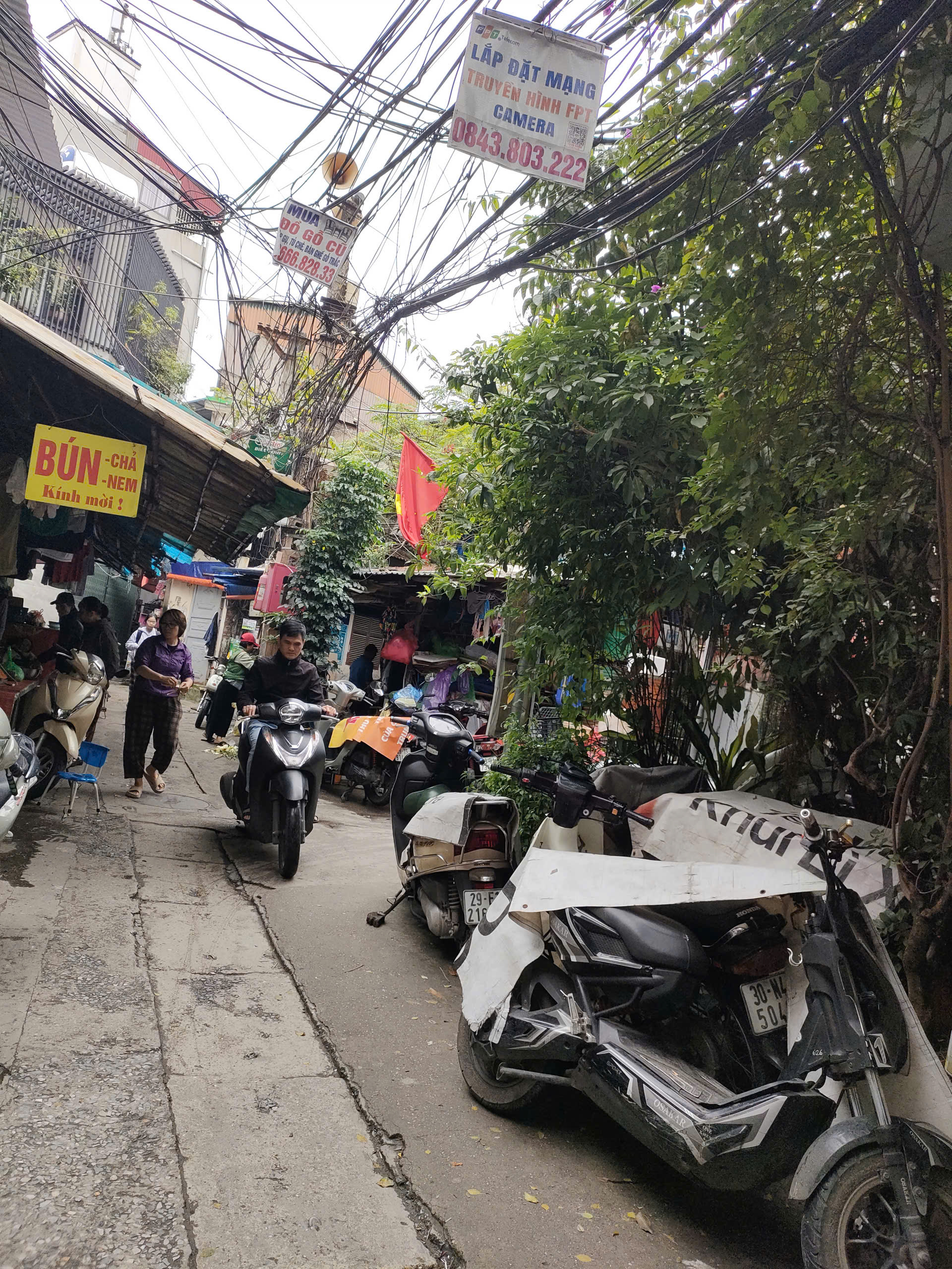  Bán gấp giá rẻ TT Trại Găng,Bạch Mai 55m,tầng 4,mặt tiền 4m,1.48 tỷ Hai Bà Trưng 