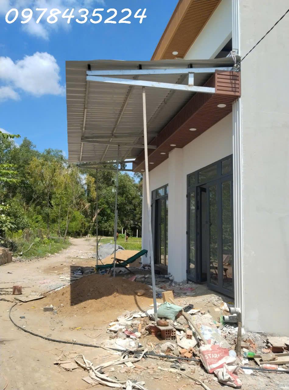  Bán nhà đẹp mới xây 75m2 tại Mỹ Yên, Bến Lức, Long An, giá 1 tỷ 