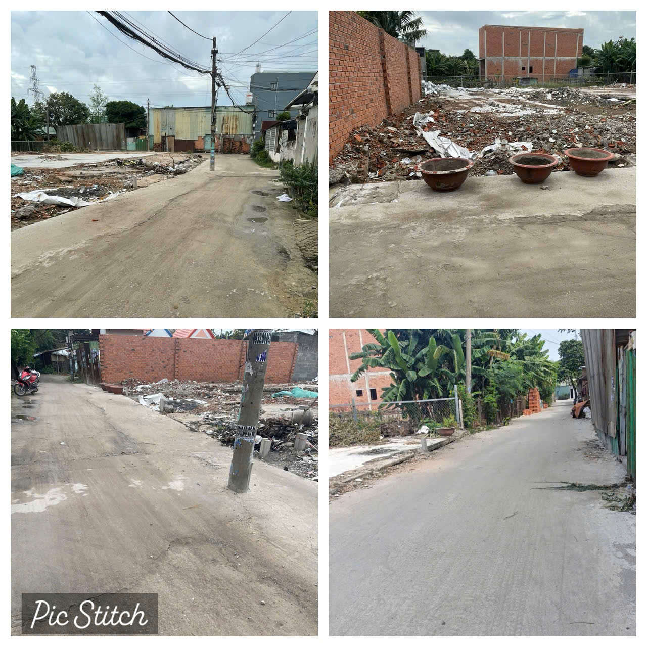  BÁN ĐẤT ĐẸP ĐƯỜNG 6M THÔNG- BÀ ĐIỂM, HÓC MÔN 