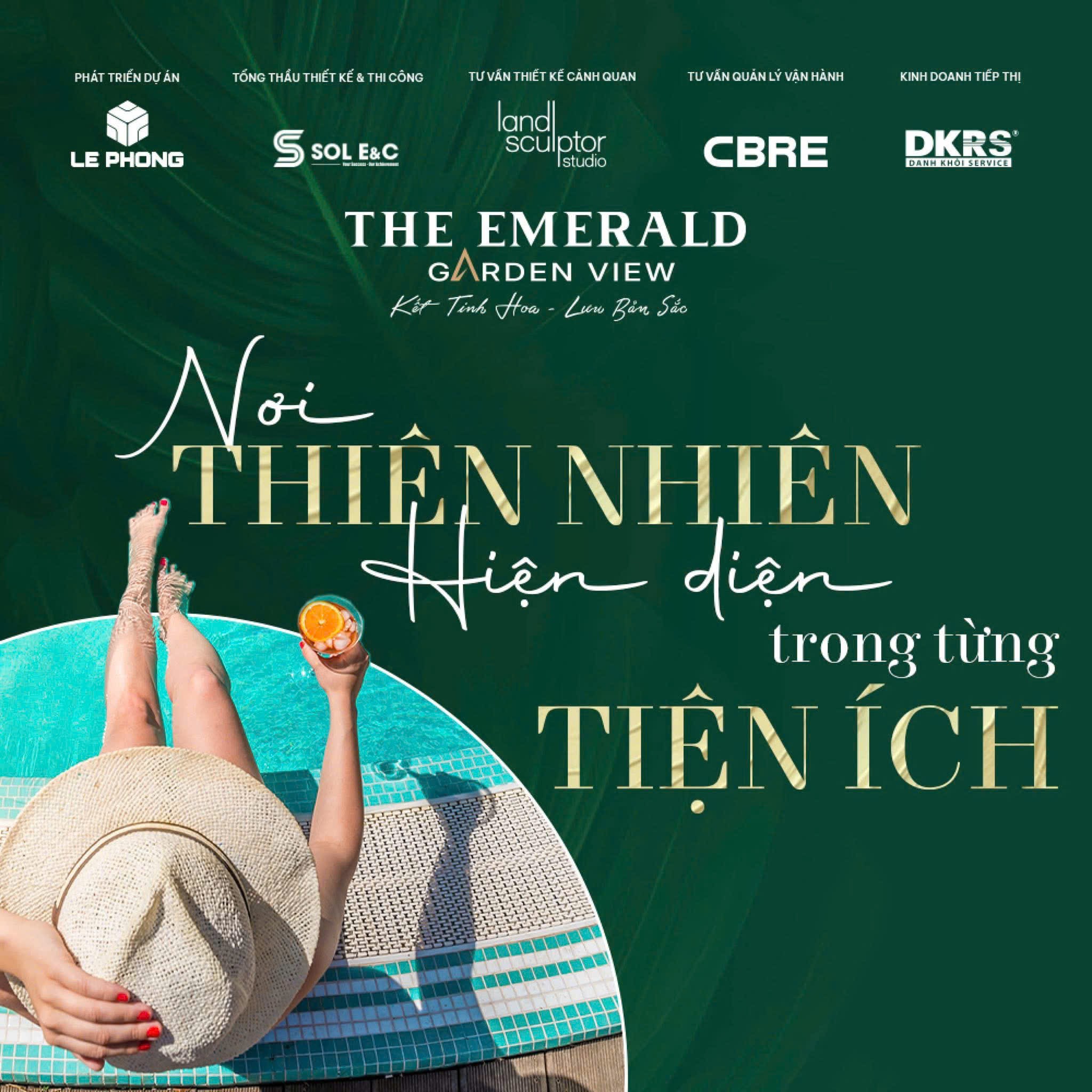  The Emerald Garden View nơi thiên nhiên hiện diện trong từng tiện ích giá chỉ dưới 35tr/m2 