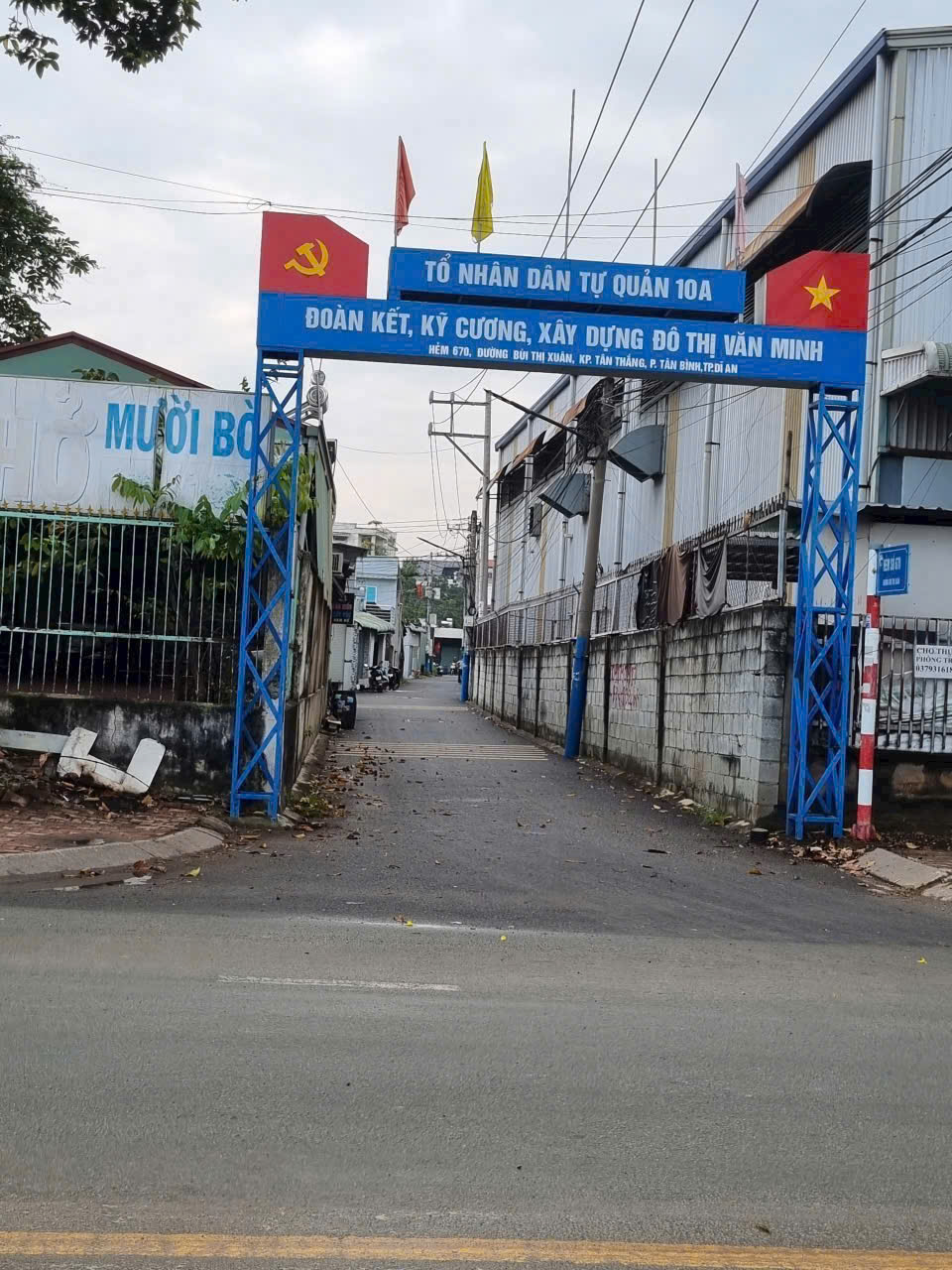  CHÍNH CHỦ CẦN BÁN ĐẤT – KHU PHỐ TÂN THẮNG, PHƯỜNG TÂN BÌNH, TP DĨ AN, BÌNH DƯƠNG 