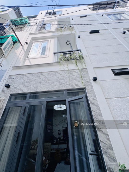  BÁN NHÀ HOÀNG HOA THÁM P5 PHÚ NHUẬN 4 TẦNG FULL NT 5PN 36m² 6.5T TL 