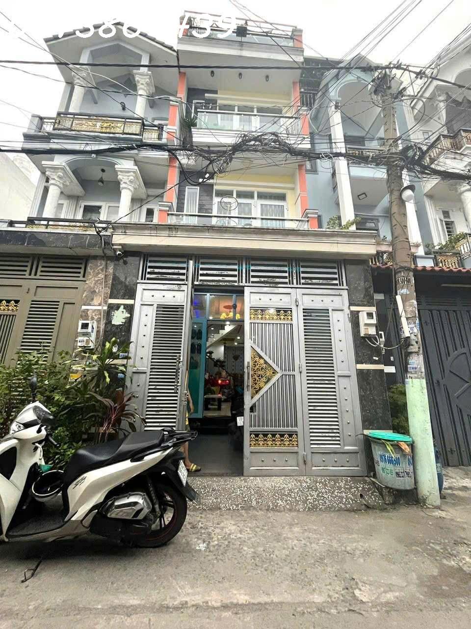  ???? NHÀ ĐẸP 4 TẦNG –62M2 - 4PN -  HXH – GẦN CHỢ HIỆP THÀNH – Q12- Tp.HCM 
???? Giá: 5,75 tỷ 