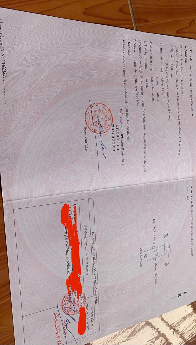  Lô đất 117m² giá tốt – 3 mặt thoáng hiếm tại Minh Tân, sát tỉnh lộ 402 ZALO 0567 222 555 