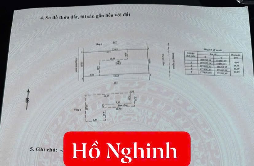  CHUYỂN NHƯỢNG CẶP HỒ NGHINH, TẶNG BIỆT THỰ 2 TẦNG NGAY BIỂN MỸ KHÊ 