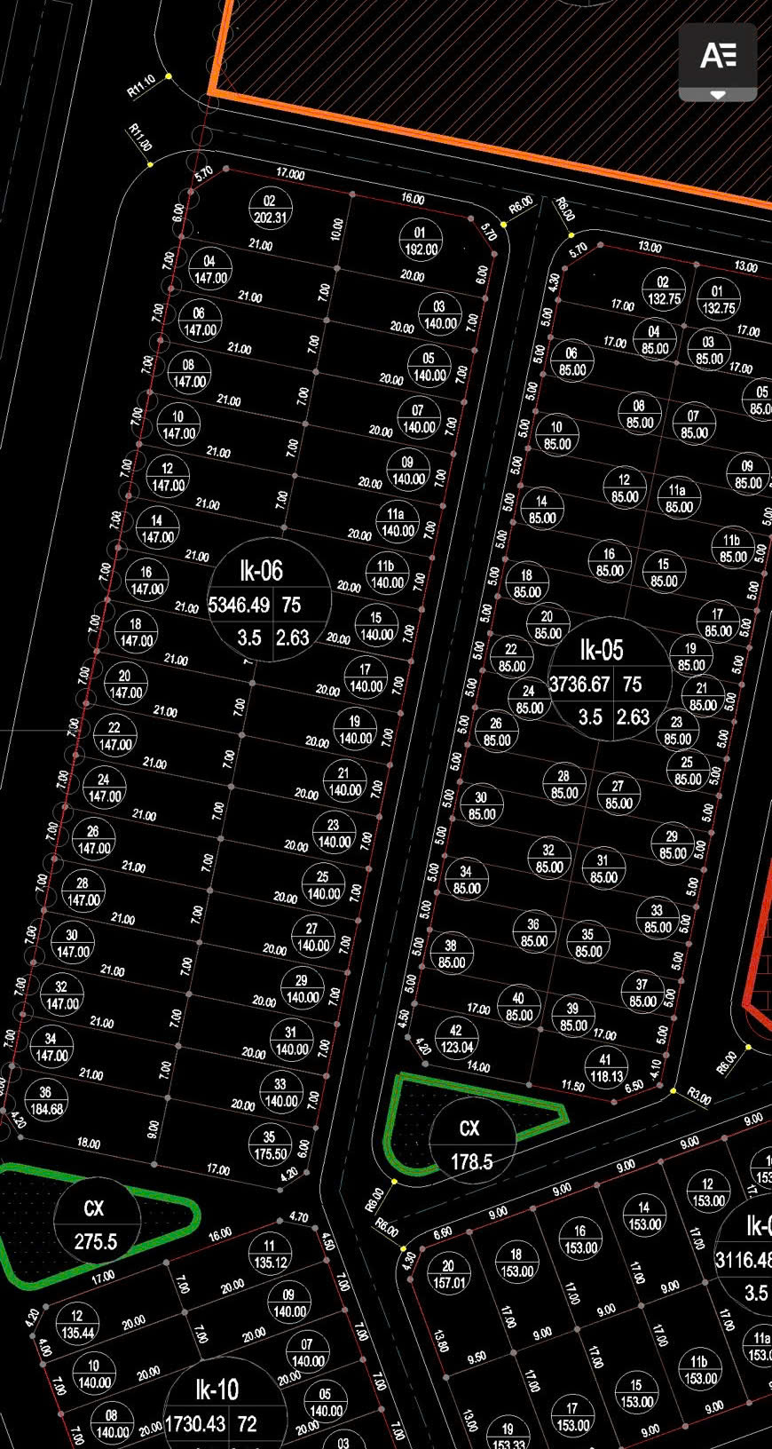 Bán lô 140m2 hàng hiếm khu Liền Kề 06, KĐT Handico Vinh Tân 
