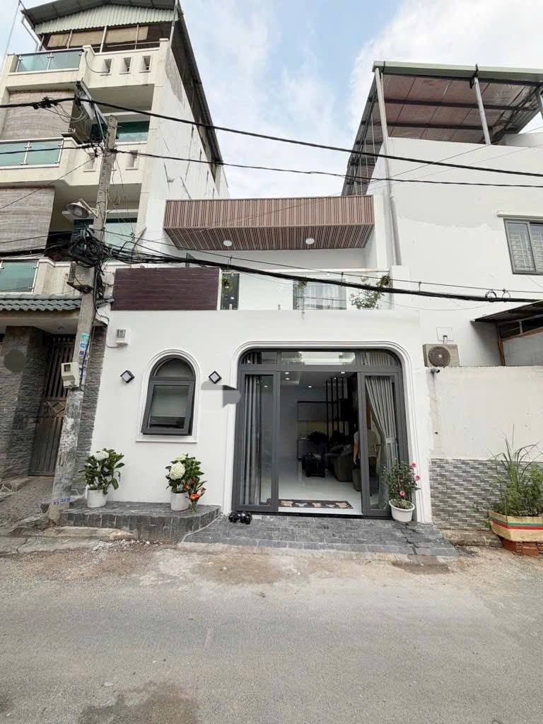  TÂN PHÚ - TÂY THẠNH - HẺM 8M THÔNG - NỞ HẬU - NHÀ MỚI - 44M2 - 2 TẦNG - 5 TỶ NHỈNH 