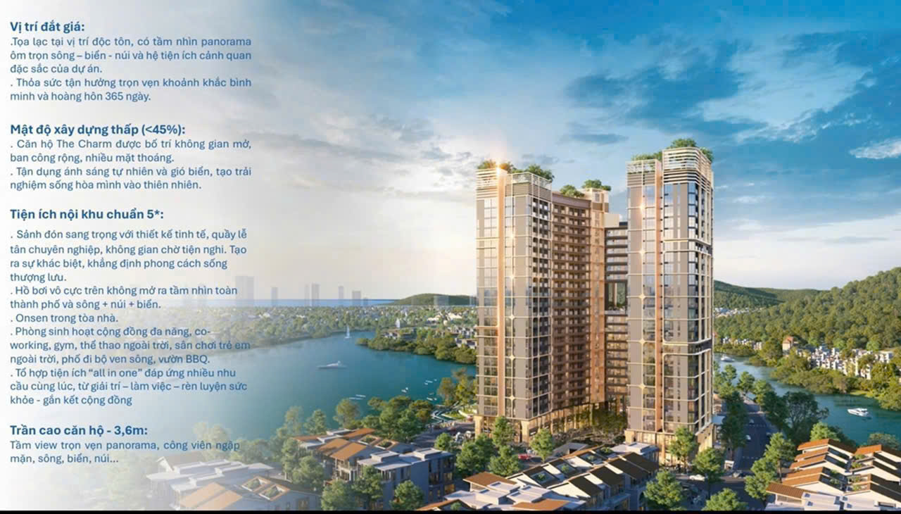  Căn hộ cao cấp CC04 dự án Charmora City Nha Trang do tập đoàn Sun Group triển khai 