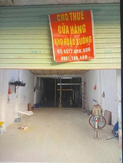  Chính chủ cần cho thuê cửa hàng, kho xưởng tại số 181 mặt đường 70, gần đường Láng Hòa Lạc, vin Tây Mỗ 