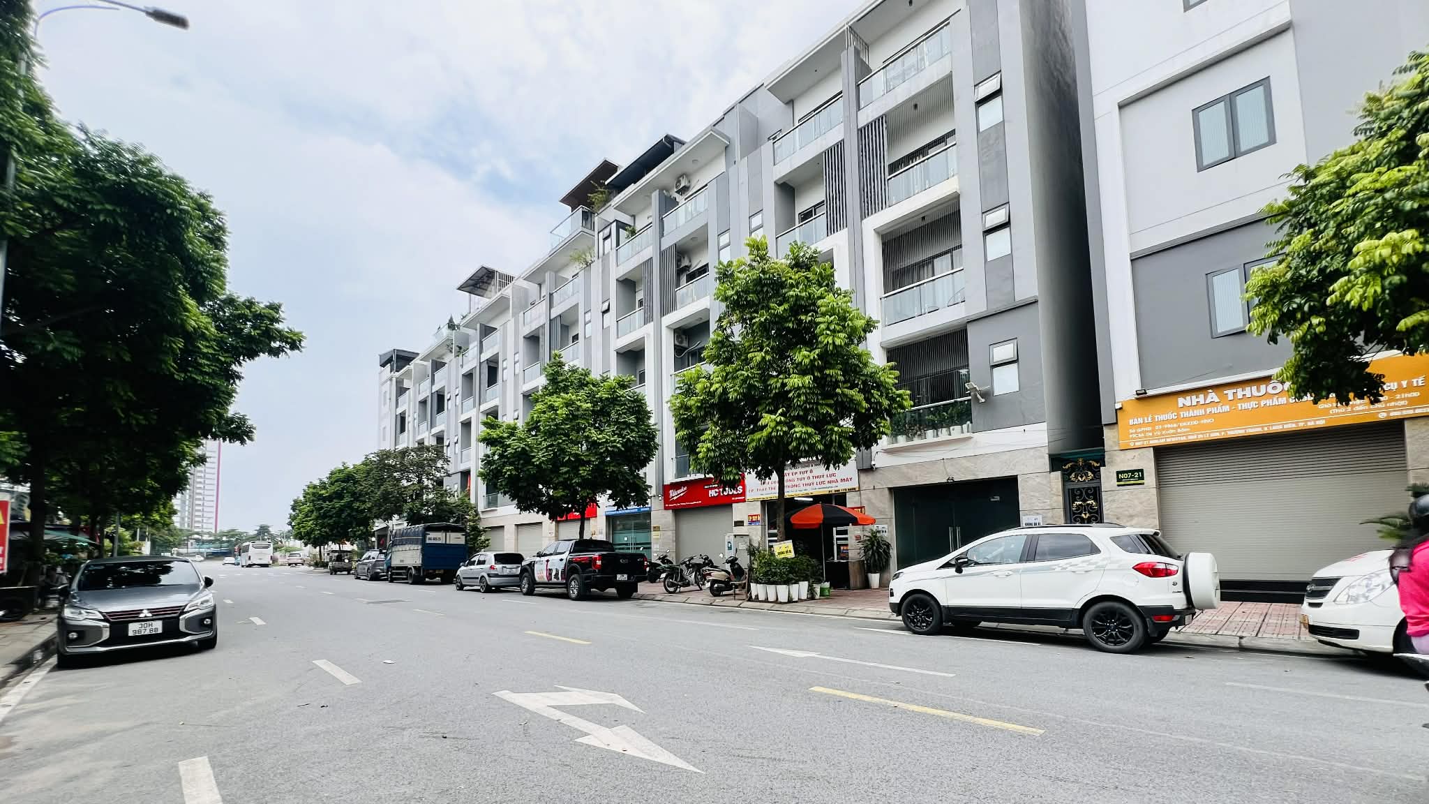  Liền kề HimLam- Lý Sơn, 76m x 6 tầng, thang máy, kinh doanh, full nội thất 