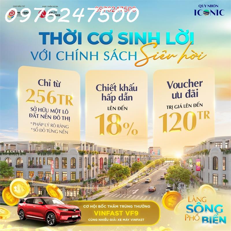  Bán đất nền Mặt tiền quốc lộ 19 Phước Thuận- Tuy Phước- Bình Định Cũ 