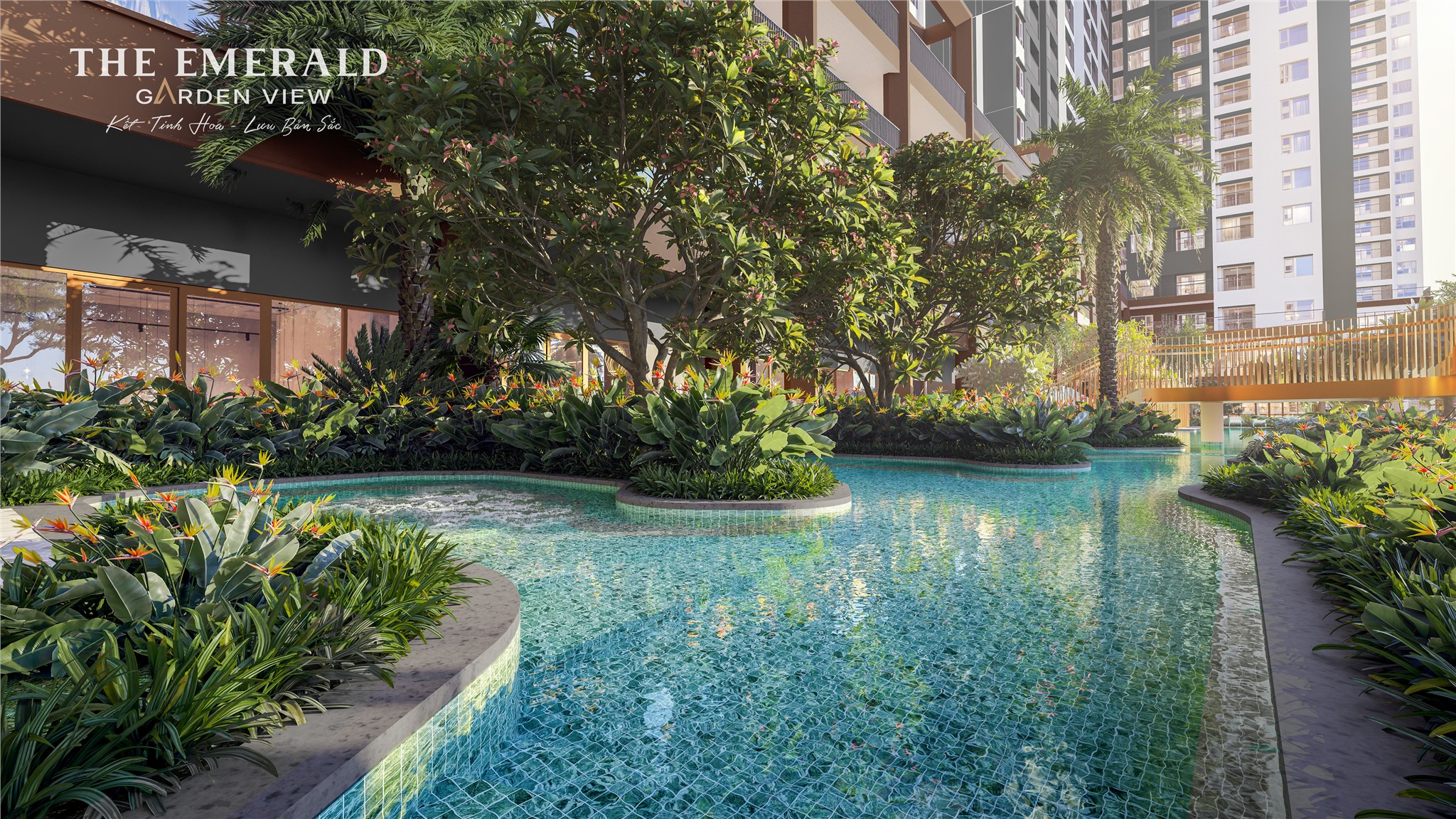  Bước vào chuẩn sống nghỉ dưỡng tại The Emerald Garden View” chỉ từ 35tr/m² ngay trung tâm Thuận An. 