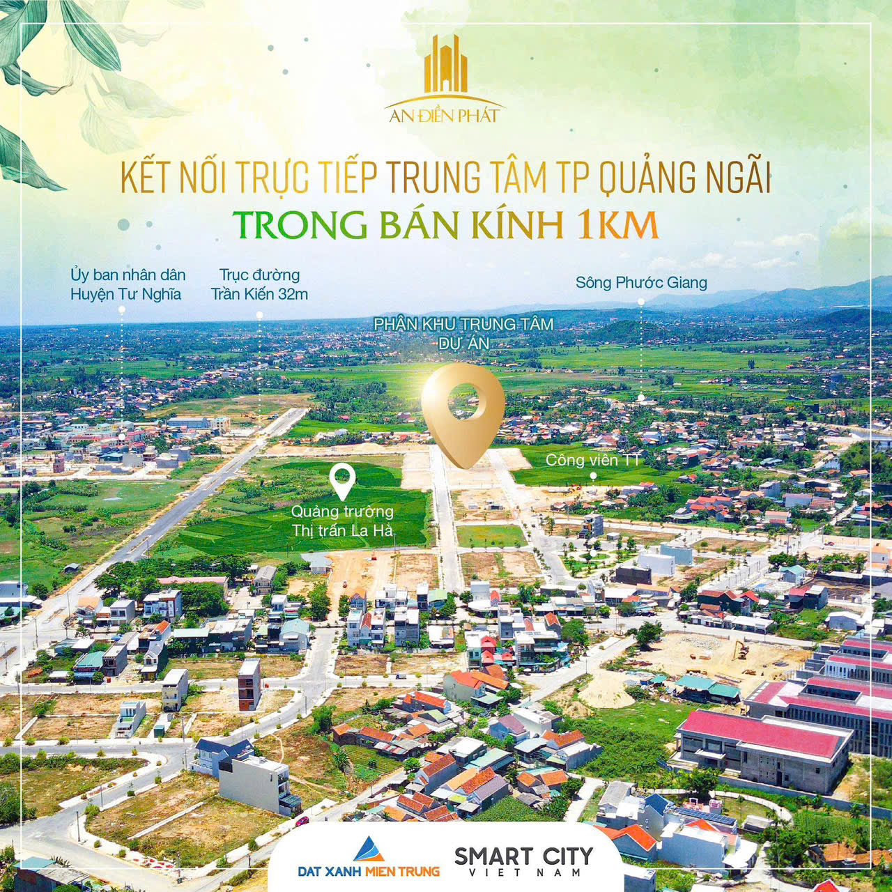  CẦN BÁN DỰ ÁN AN ĐIỀN PHÁT – ĐÔ THỊ KIỂU MẪU TRUNG TÂM LA HÀ – TƯ NGHĨA, QUẢNG NGÃI 