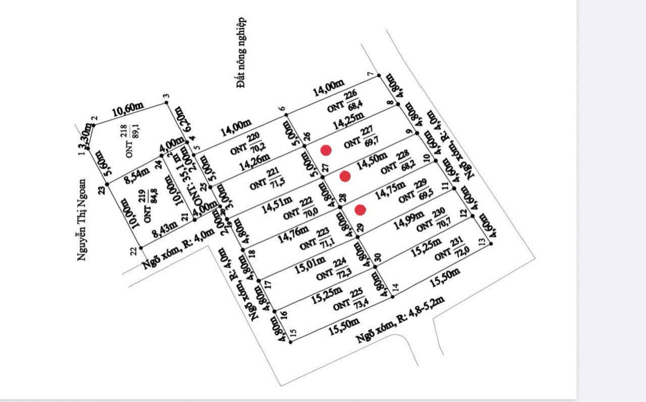  CHÍNH CHỦ BÁN LÔ NGŨ PHÚC – 69M² – NGÕ NHỰA 4M Ô TÔ TRÁNH – GẦN KCN – GIÁ ĐẦU TƯ  ZALO 0567 222 555 
